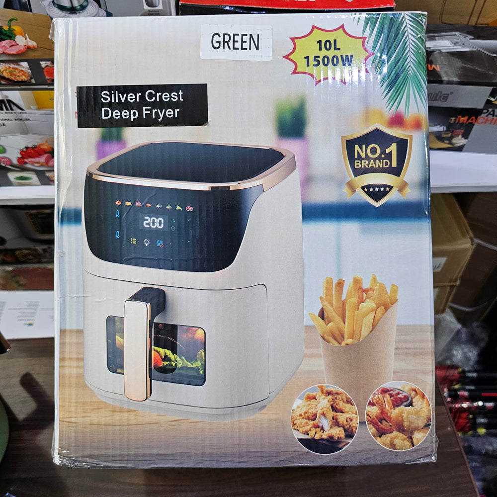 German Lot Imported Silver Crest 10L Air Fryer