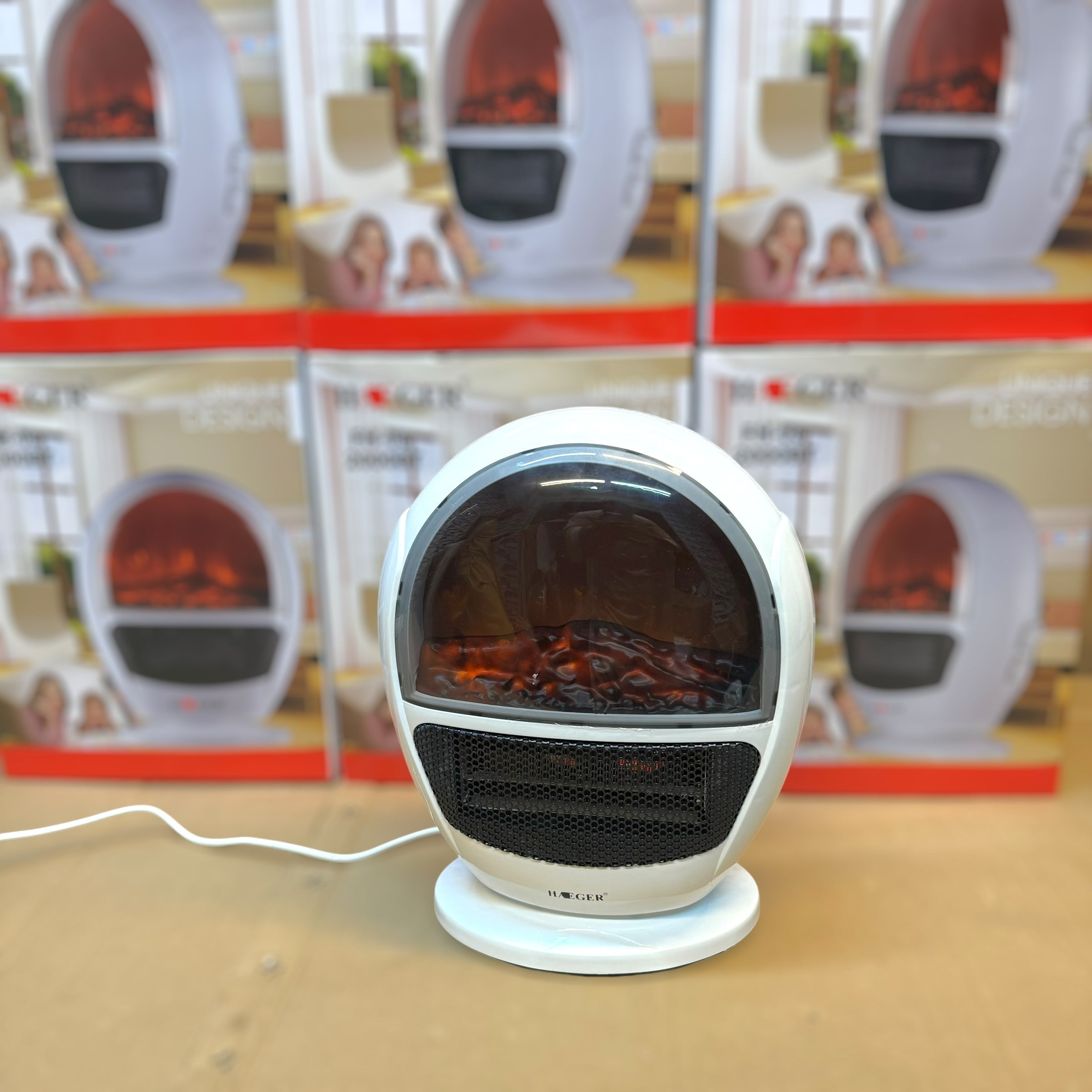 3D Simulation Flame Electric Fan Heater - High Quality