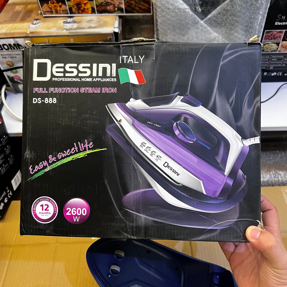 Italy Lot Impoted Dessini Steam Iron With Stand